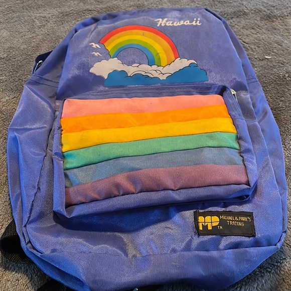 micheal and Parks Other - SOLD Vintage Micheal and Parks Hawaii Backpack